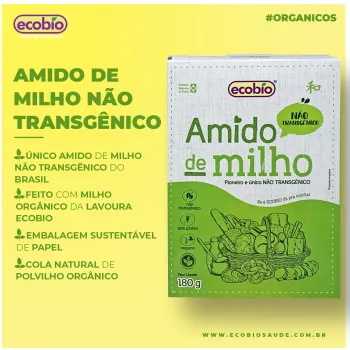 Amido de Milho Não Transgênico